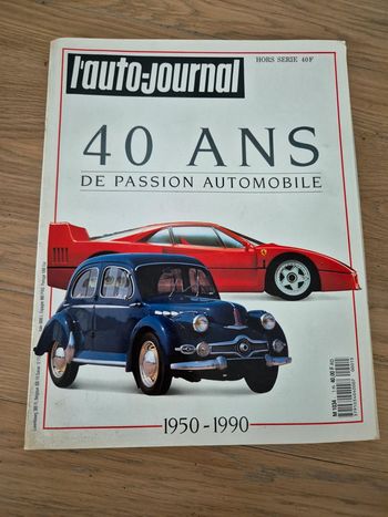 40 ans de passion automobile 1950 1990
