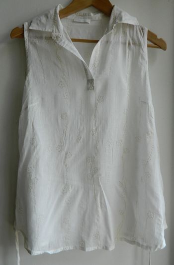 Blouse sans manches "Stéréo Maman" T 36