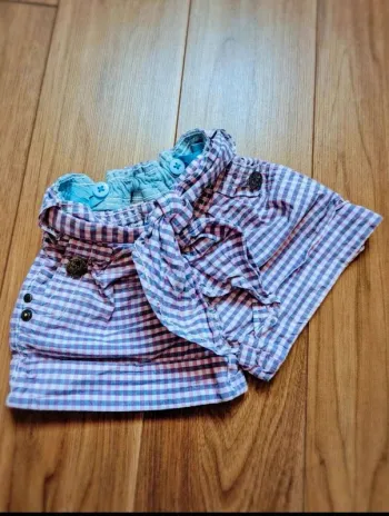 Short vichy noeud