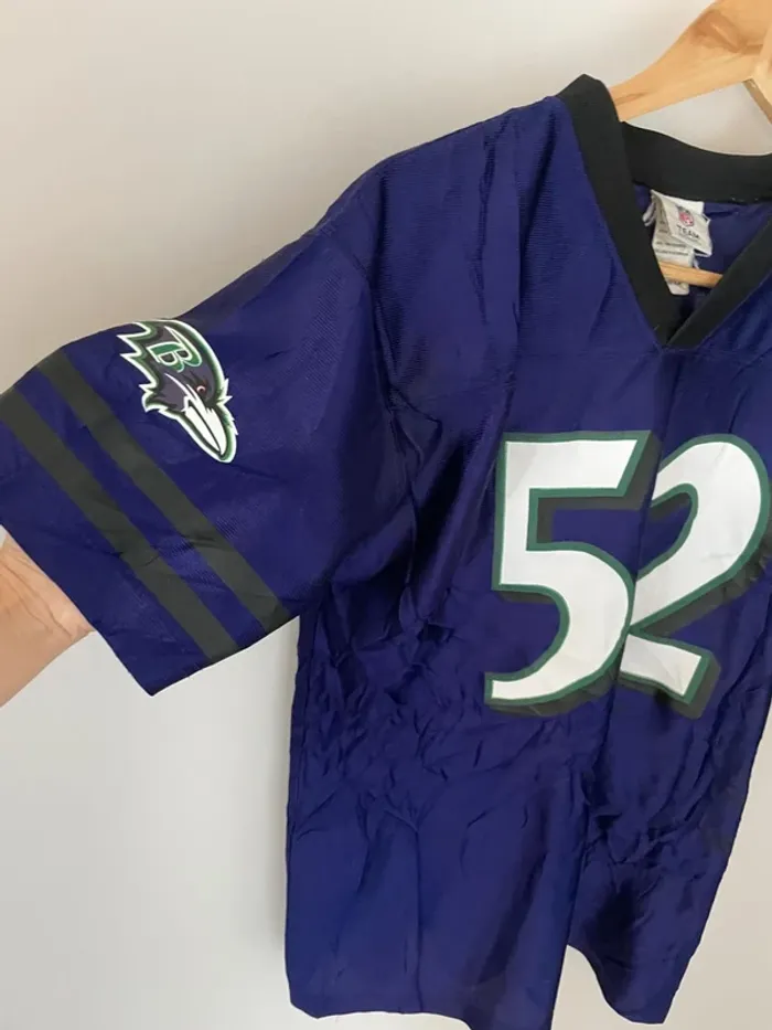 Maillot NFL jersey Ray #52 Lewis Baltimore Ravens 🏈 Mens S - photo numéro 7