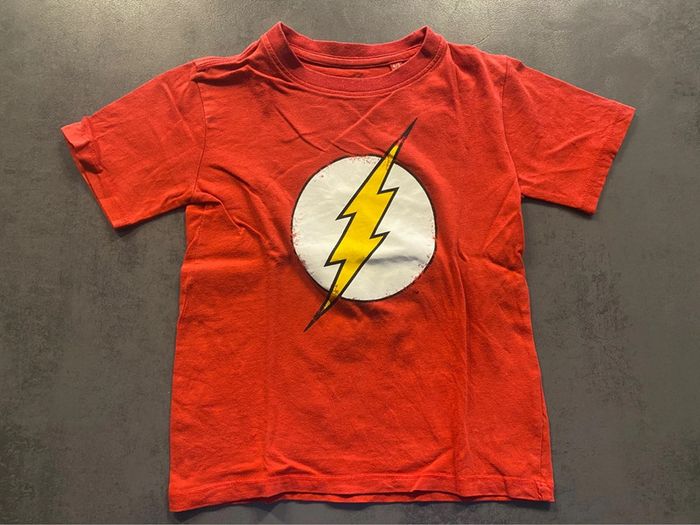 T-shirt Flash taille 4/5 ans Mandarin