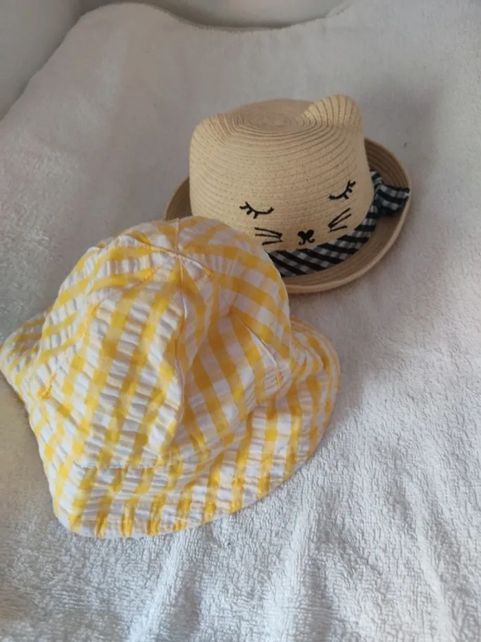Lot chapeau et bob été - photo numéro 2