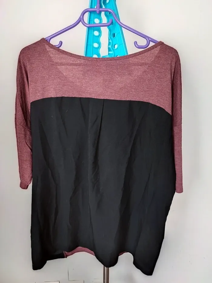 T-shirt manches 3/4 - photo numéro 3