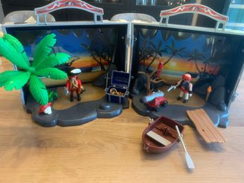Playmobil set 5347 - Île au trésor - Mallette transportable