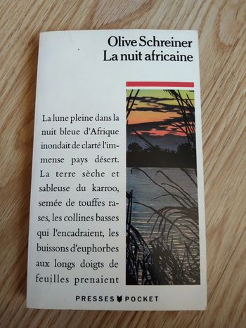 Livre de Olive Schreiner