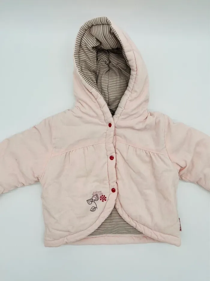 Manteau automne hiver bébé fille terre de marins