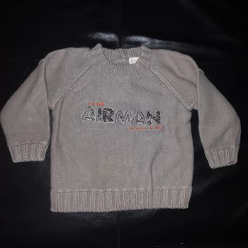 Pull grain de blé 12 mois