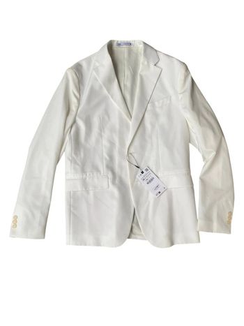 Blazer veste de costume blanc neuf avec étiquette Zara taille 48