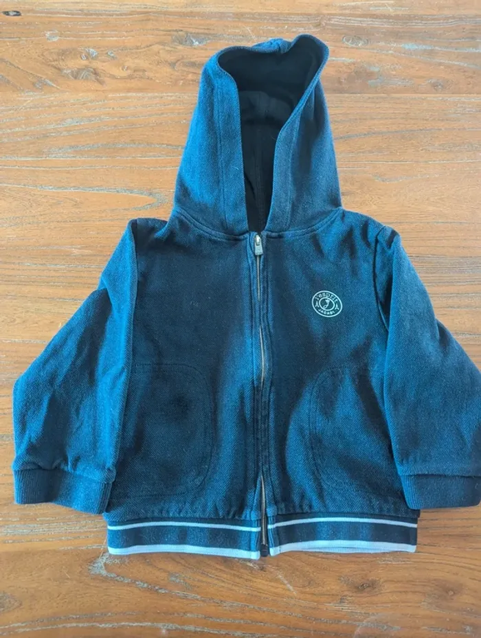 Gilet zippé capuche Jacadi