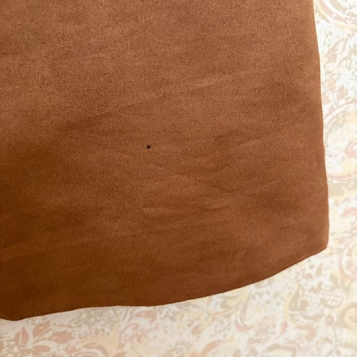 Jupe suédine School Rag • marron • 36/38 🌿 - photo numéro 2