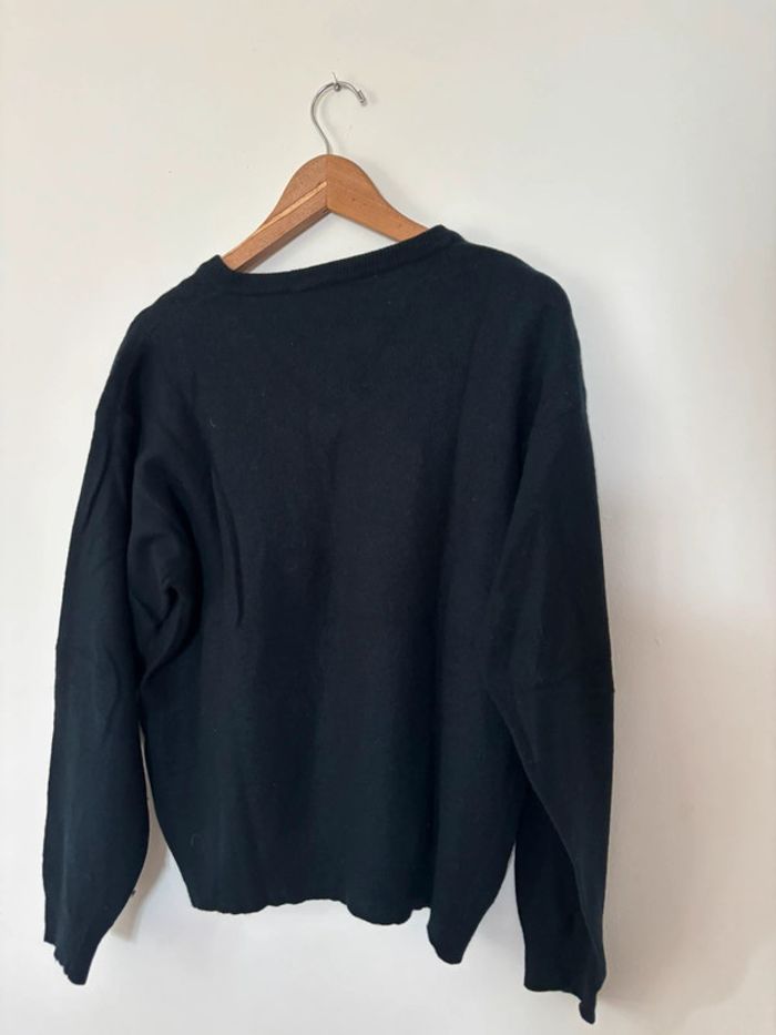 Pull col en V vintage Best Montana taille L - photo numéro 5