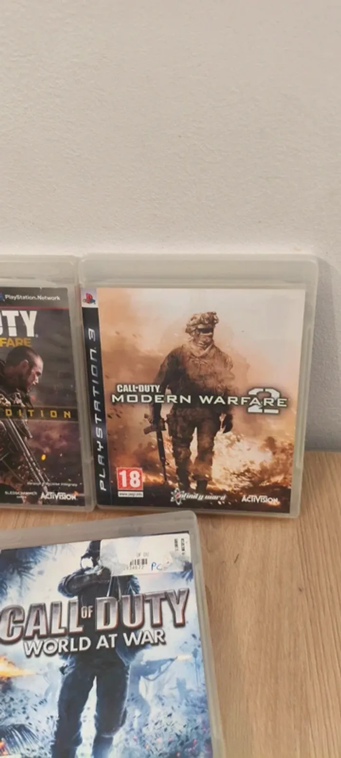 Lot jeux call of duty ps3 - photo numéro 3