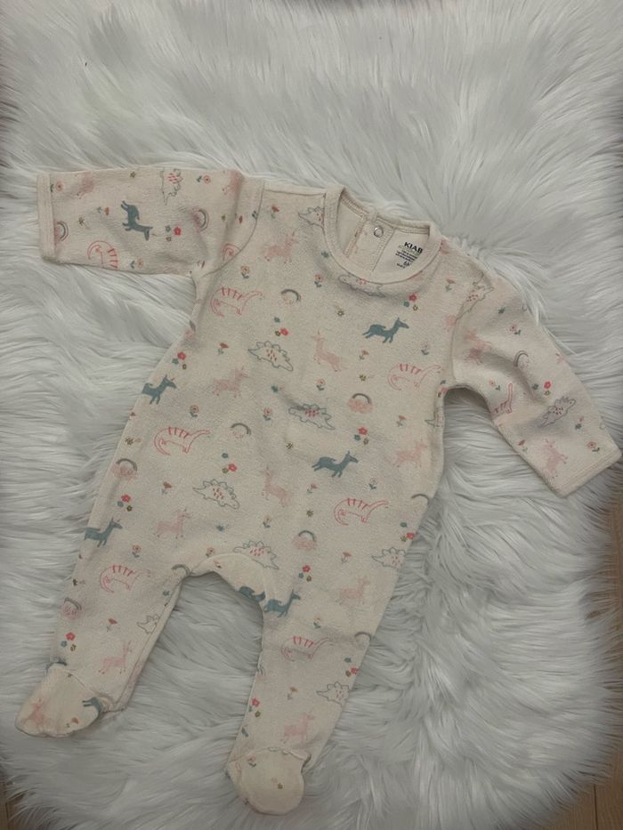 Pyjamas pour bébé fille 6mois Kiabi - photo numéro 5