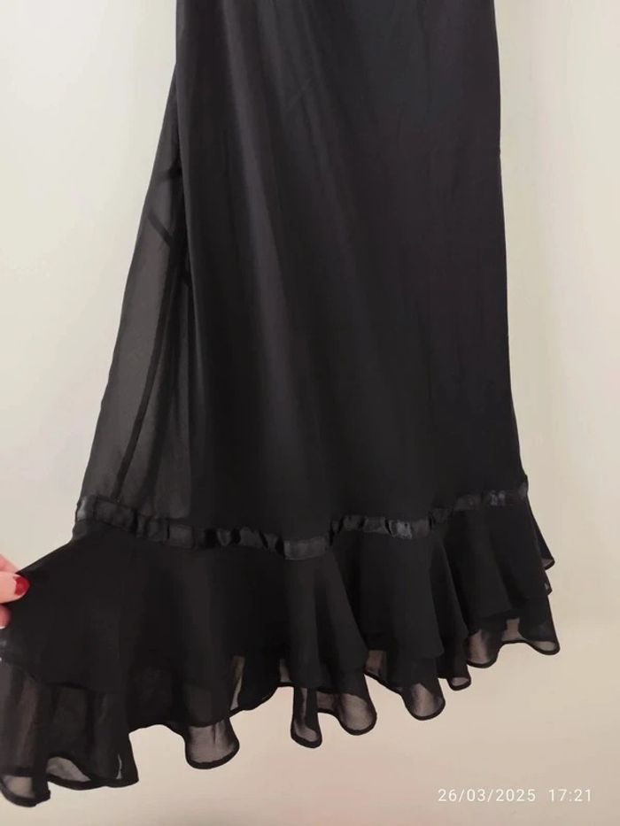 Vestido negro sin mangas básico largo talla M / L - photo numéro 2