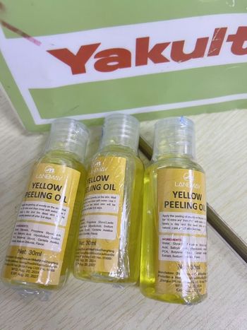 Peeling huile jaune 