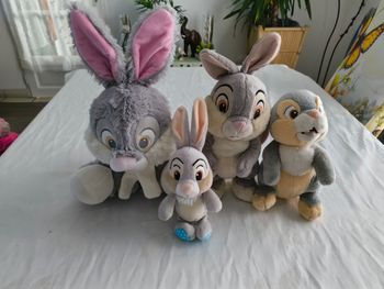 Lot peluches pan pan disney
