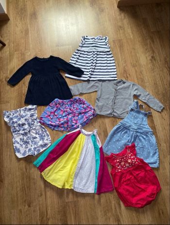Lot de 8 pièces fille taille 24 mois
