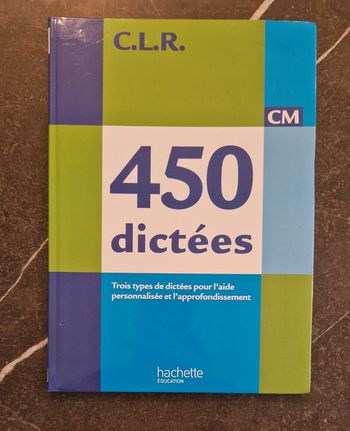 450 dictées  C L R C M neuf