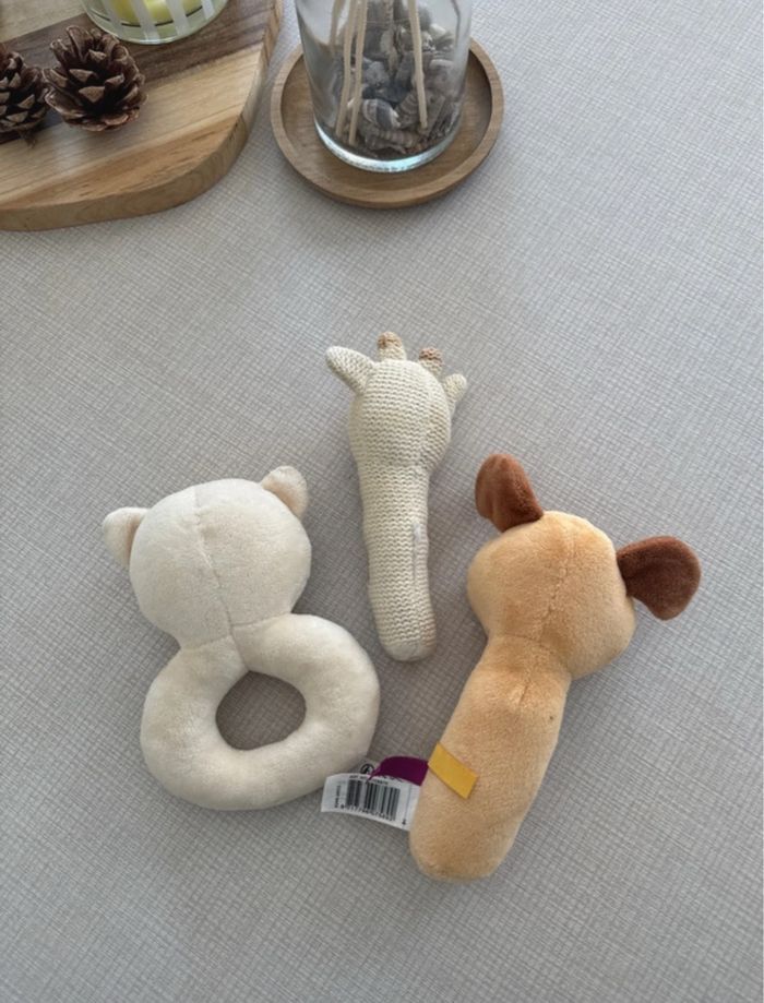 Lot 3 hochets bébé - photo numéro 2