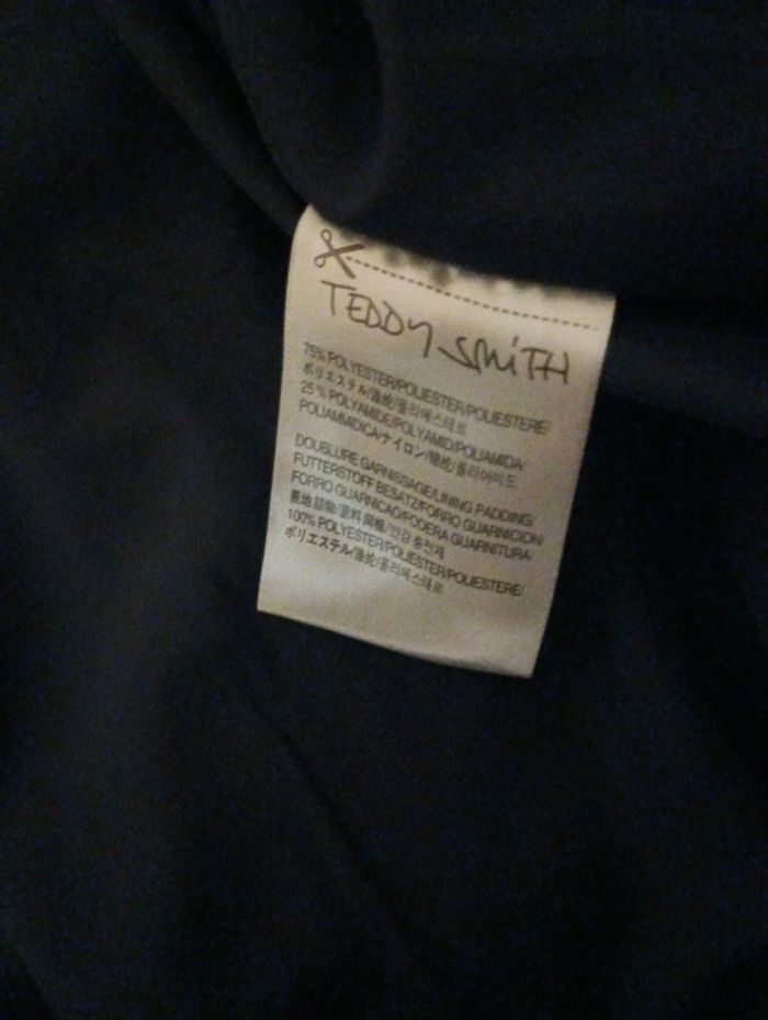 Blouson doudoune épaisse homme Teddy Smith taille XS - photo numéro 7