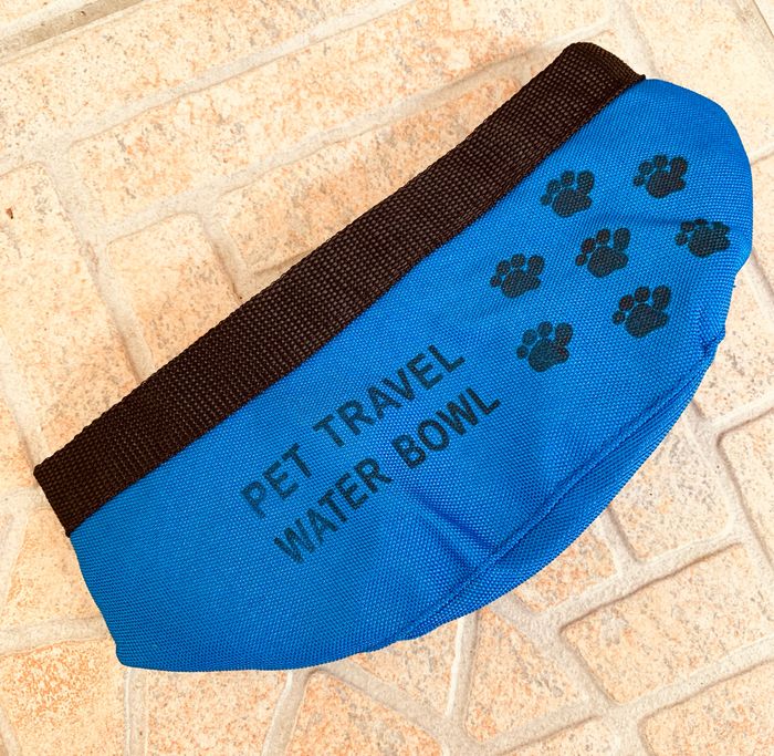 Lot gamelle pliable pour voyage et cuillère doseuse pour chien - photo numéro 5