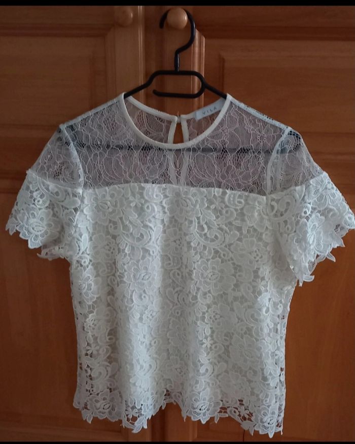 Blouse dentelle