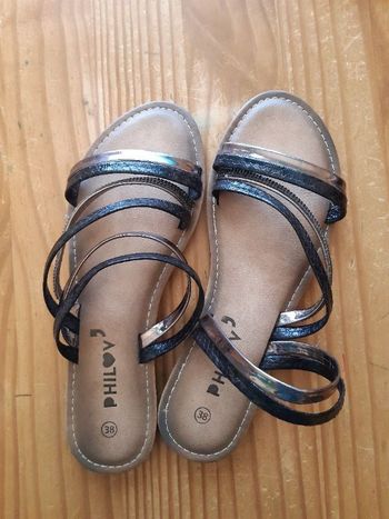 Sandales noires