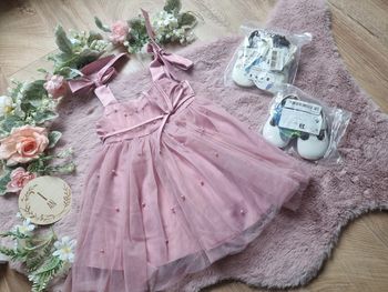 Robe ceremonie et deux paires de chaussures