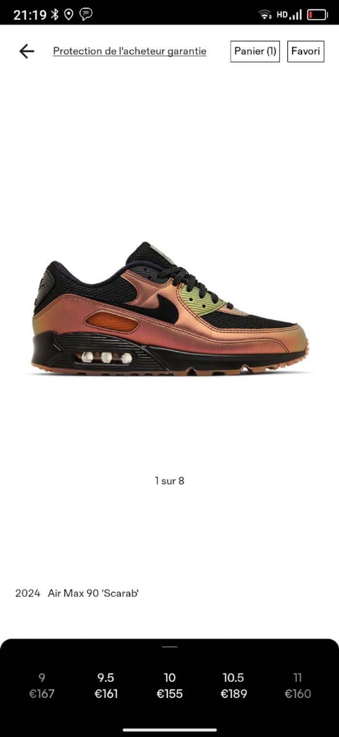 Air max 90 neuve 44 - photo numéro 2
