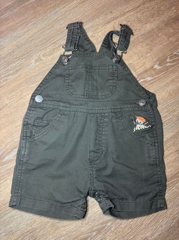 Salopette kaki /