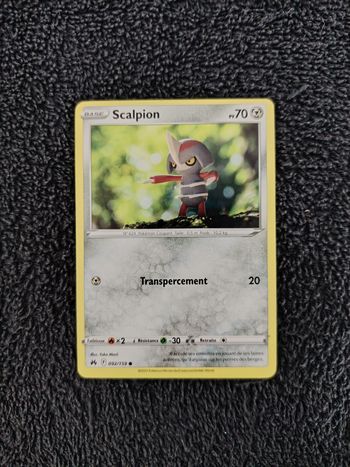 Carte pokémon Scalpion