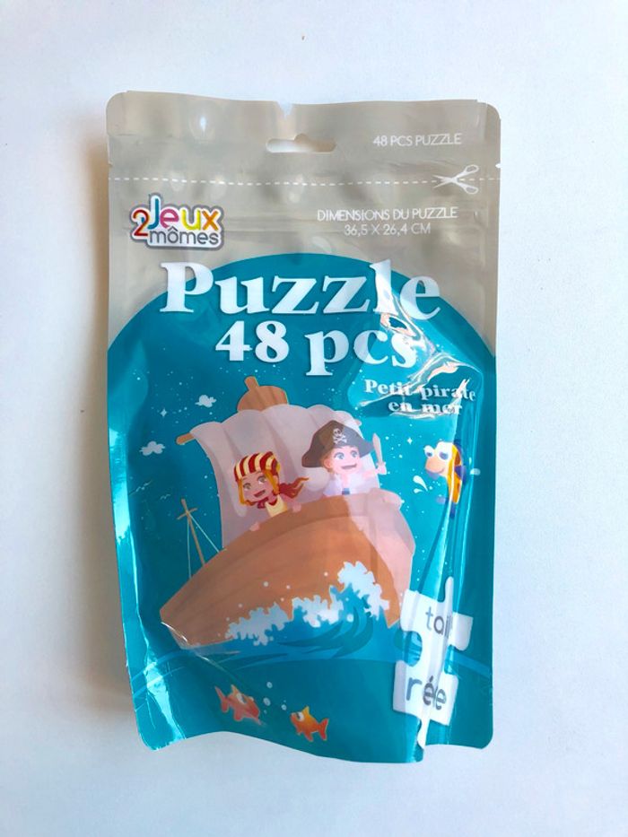 Puzzle petit pirate en mer Neuf