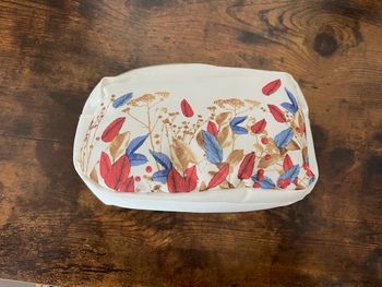 Pochette double YVES ROCHER – pratique & élégante, très bon état