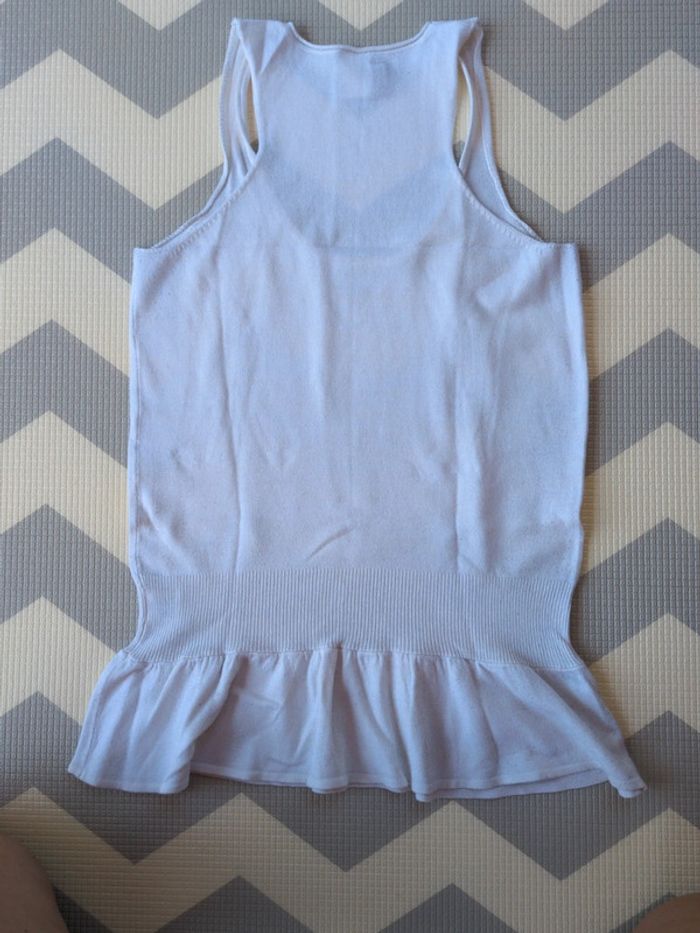 Débardeur maille blanc Tipster - photo numéro 2