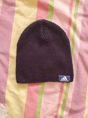 Bonnet noir enfants ou adultes TU adidas