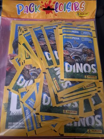 Panini Dino album + 50 pochettes stickers