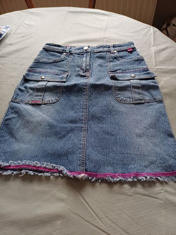 Jupe jean fille taille 16 ans