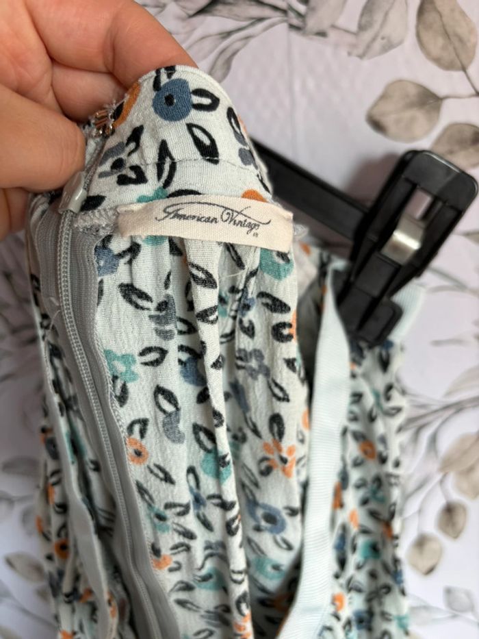 Jupe fleurie américain vintage - photo numéro 2