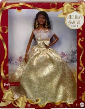 Barbie de Noël 2025