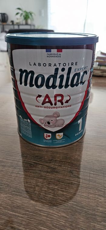 Lait infantile 1er âge modilac Ar