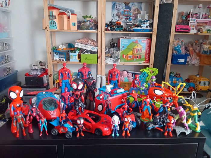 Grosse collection spider man en tbe et neufs