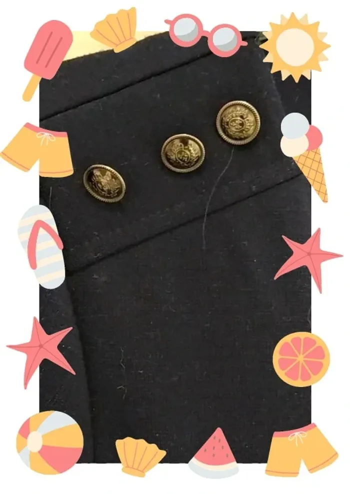 Robe épaisse bleu marine - photo numéro 3