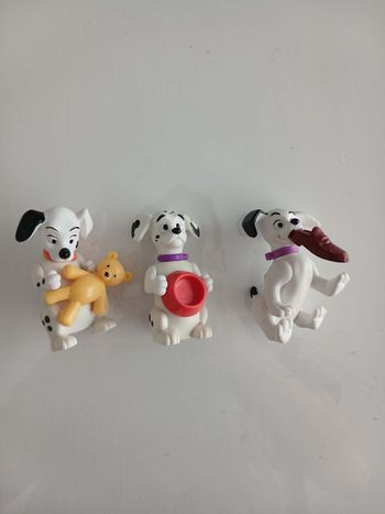 Lot de 3 Figurines Vintage 101 Dalmatiens - Disney