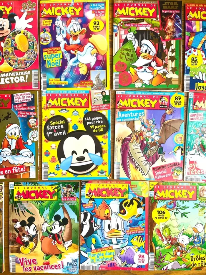 Lot de 16 numéros du Journal de Mickey - photo numéro 8