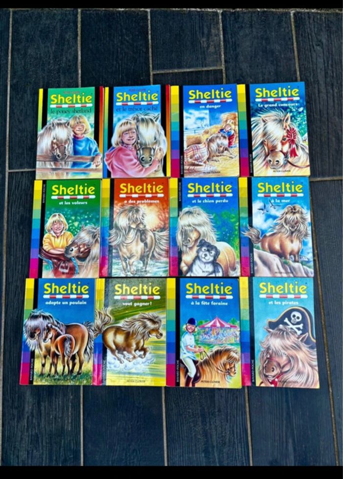 Lot 12 Livres Sheltie pour Enfants / Possibilité de prendre à l'unité