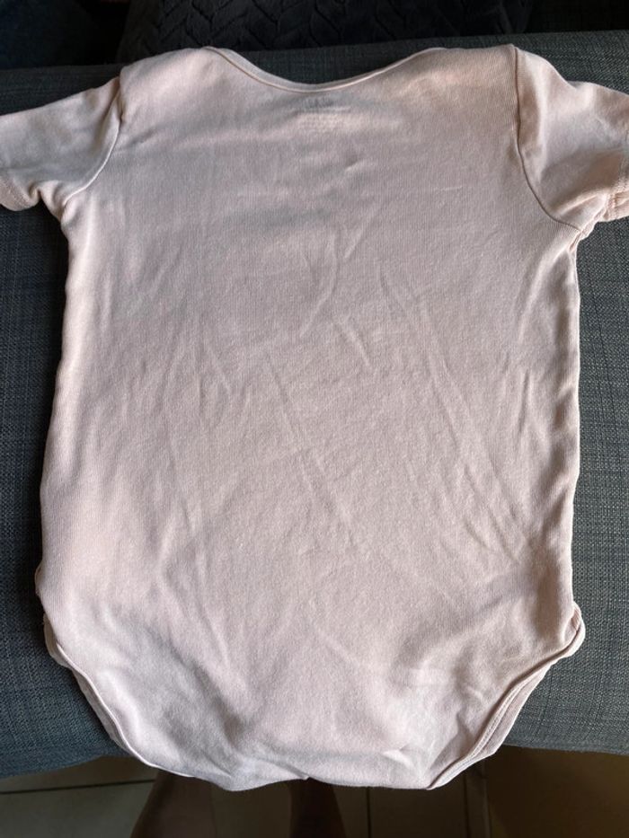 Lot 7 bodies boutchou, H&M, mots d’enfants, fille manches courtes 36m - photo numéro 5