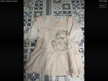 robe disney tbe 6 mois neuve