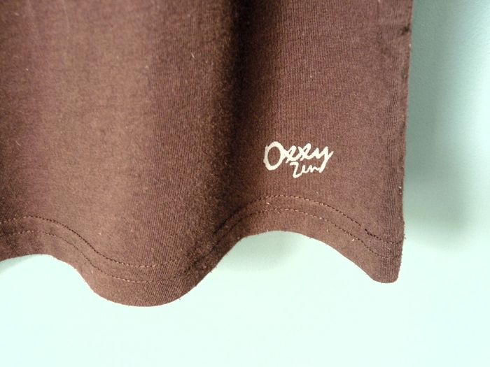 Pull blouse Femme Oxxyzen S 36 marron TBE manches 3/4 - photo numéro 3