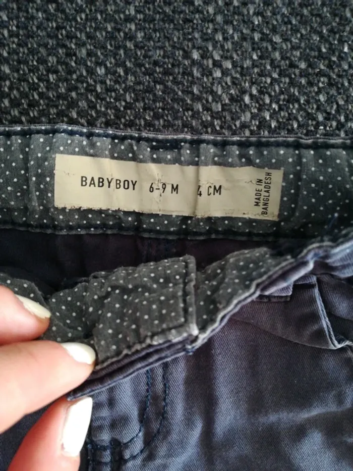 Lot de 2 shorts pour l'été, bébé garçon, 6/9mois - photo numéro 2