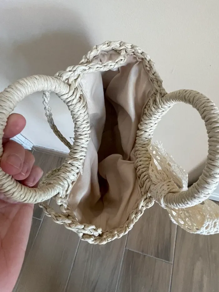 Petit sac en osier - photo numéro 5